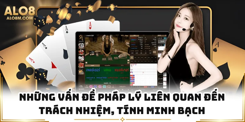 Những vấn đề pháp lý liên quan đến trách nhiệm, tính minh bạch